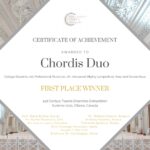 21st Century Talents Chordis Duo 1st Prize
